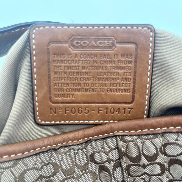 COACH Y2K Vintage Signature Bag, Micro C's, Hobo - Picture 4 of 12